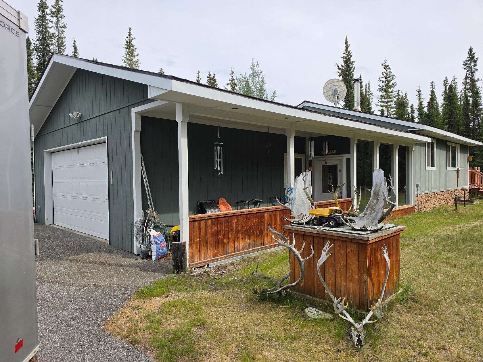 3 Acres of Land with Home for Sale in Tok, Alaska