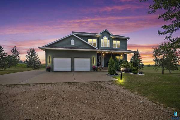 9.16 Acres of Land with Home for Sale in Lennox, South Dakota
