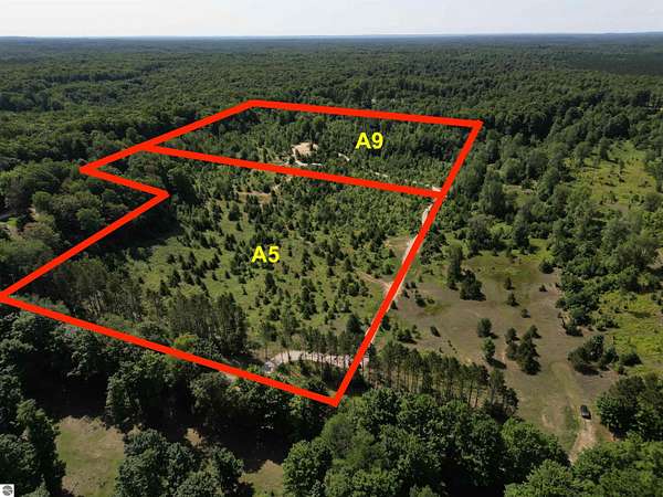 20.5 Acres of Recreational & Residential Land for Sale in Maple City, Michigan