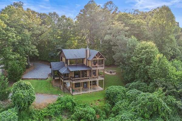 2.85 Acres of Land with Home for Sale in Blue Ridge, Georgia