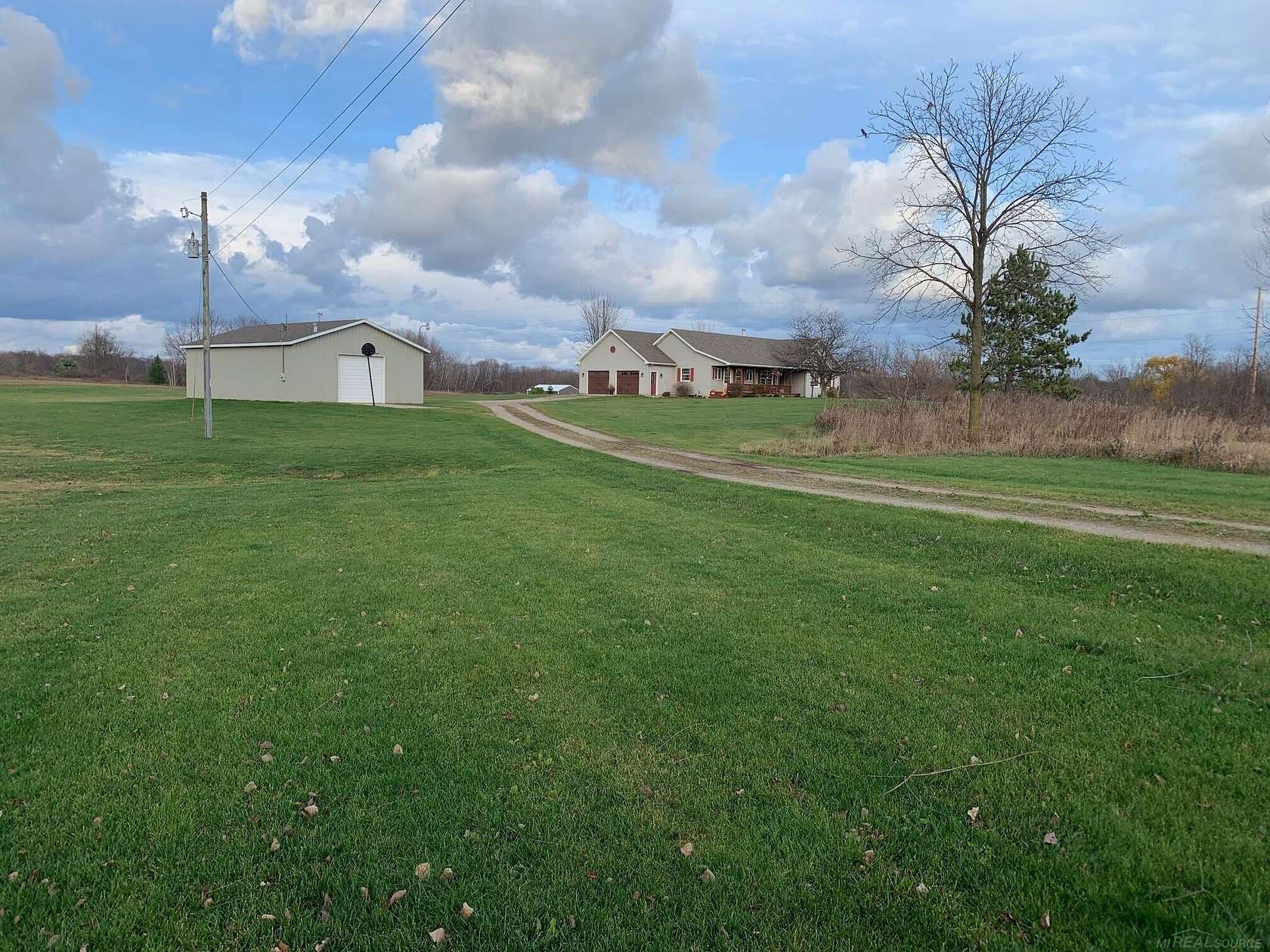 10.2 Acres of Land with Home for Sale in Grant, Michigan
