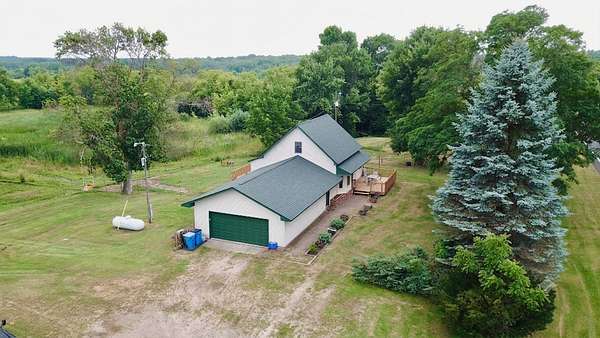 34.1 Acres of Agricultural Land with Home for Sale in Stanchfield, Minnesota