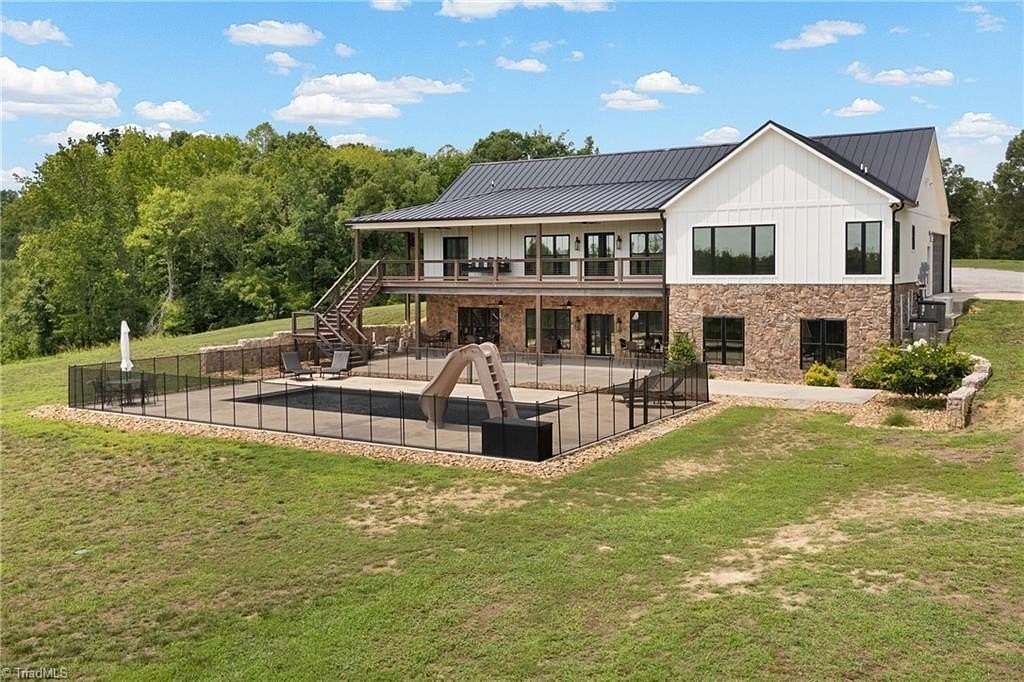 40.2 Acres of Recreational Land with Home for Sale in Blanch, North Carolina