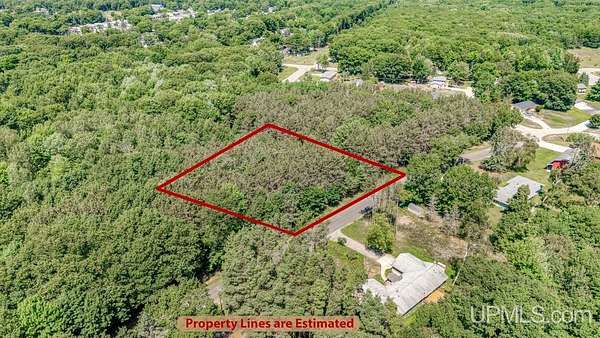 2.3 Acres of Residential Land for Sale in Gladstone, Michigan