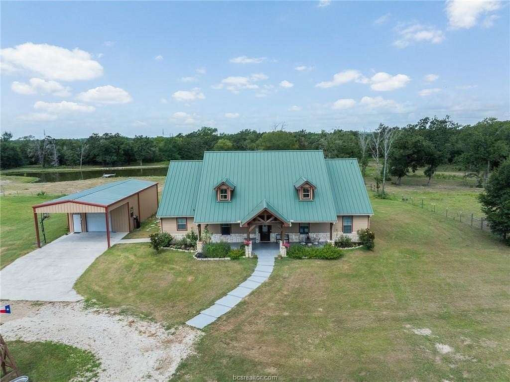 19 Acres of Land with Home for Sale in Bedias, Texas