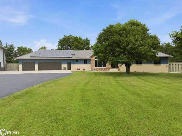 2.3 Acres of Land with Home for Sale in Rockford, Iowa