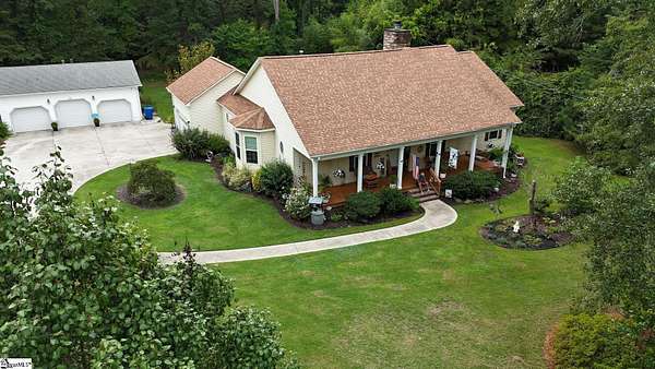 7.2 Acres of Land with Home for Sale in Gray Court, South Carolina
