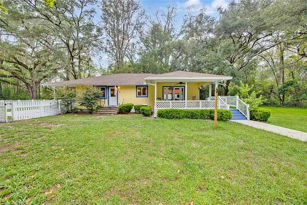 7.74 Acres of Land with Home for Sale in Alachua, Florida