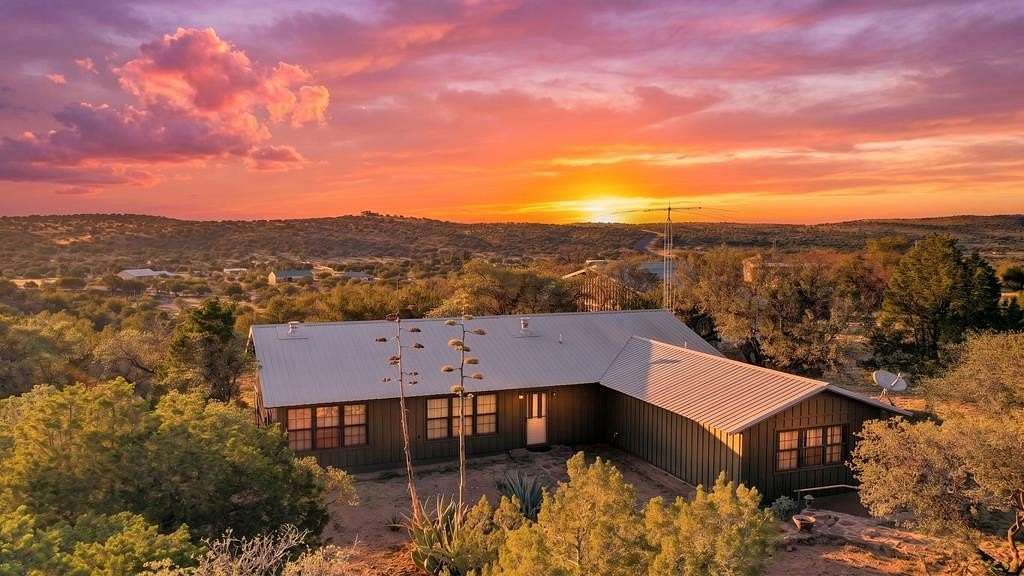 7.7 Acres of Land with Home for Sale in Alpine, Texas