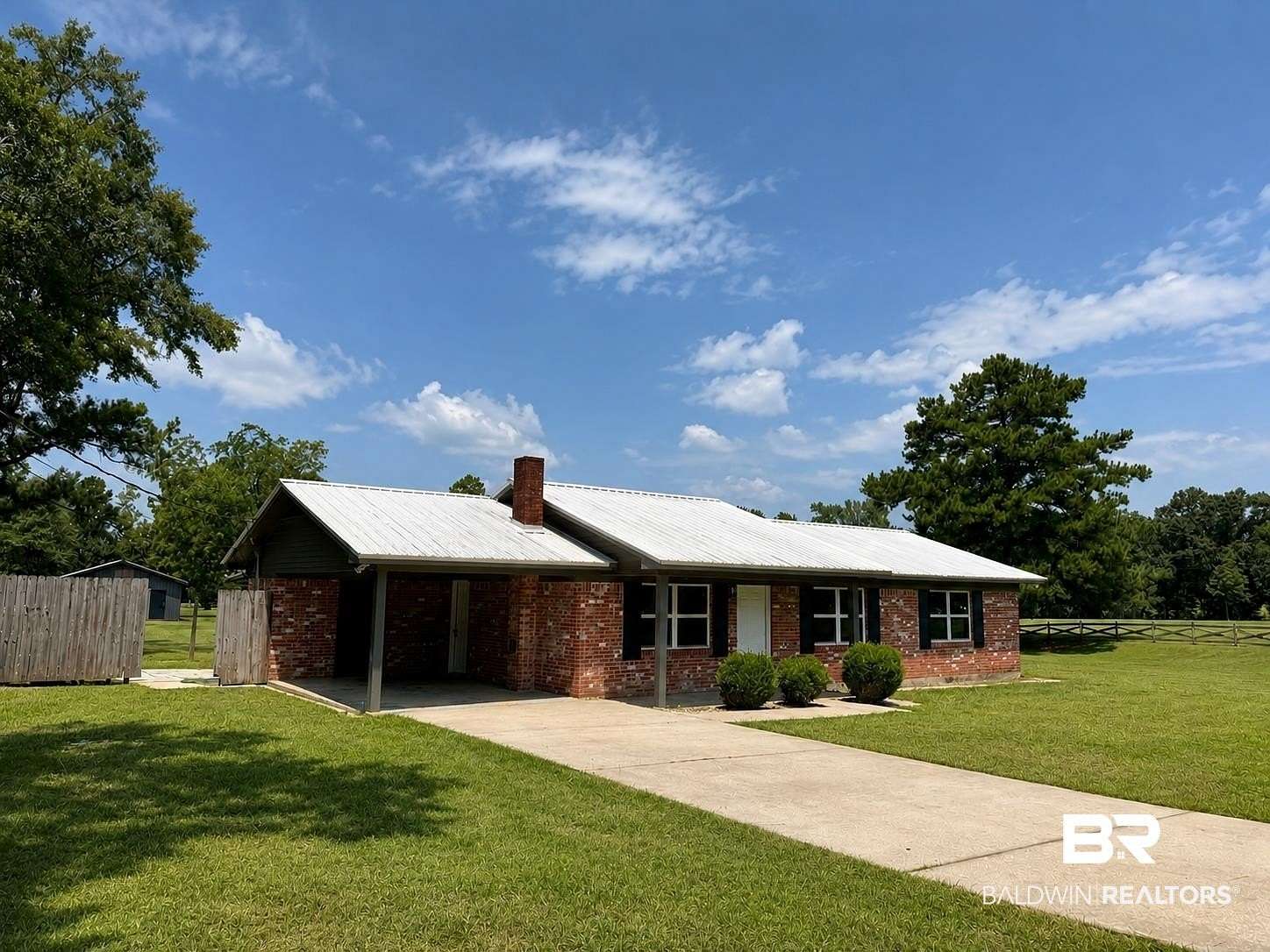 3 Acres of Land with Home for Sale in Castleberry, Alabama