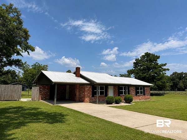 3 Acres of Land with Home for Sale in Castleberry, Alabama