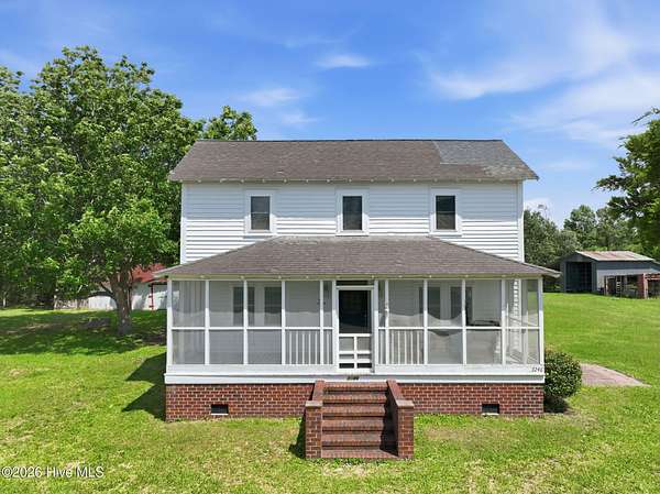 4.8 Acres of Land with Home for Sale in Cedar Island, North Carolina
