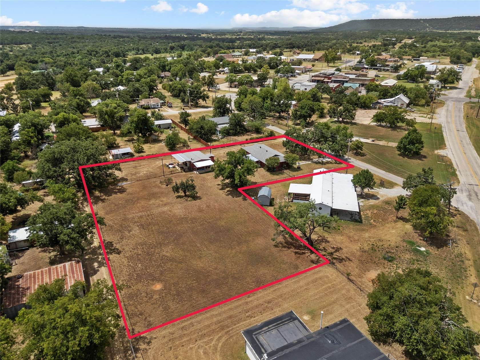 1.57 Acres of Land with Home for Sale in Santo, Texas