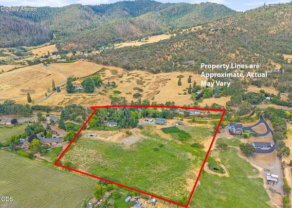 8 Acres of Land with Home for Sale in Talent, Oregon