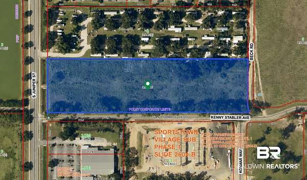 9.6 Acres of Commercial Land for Sale in Foley, Alabama