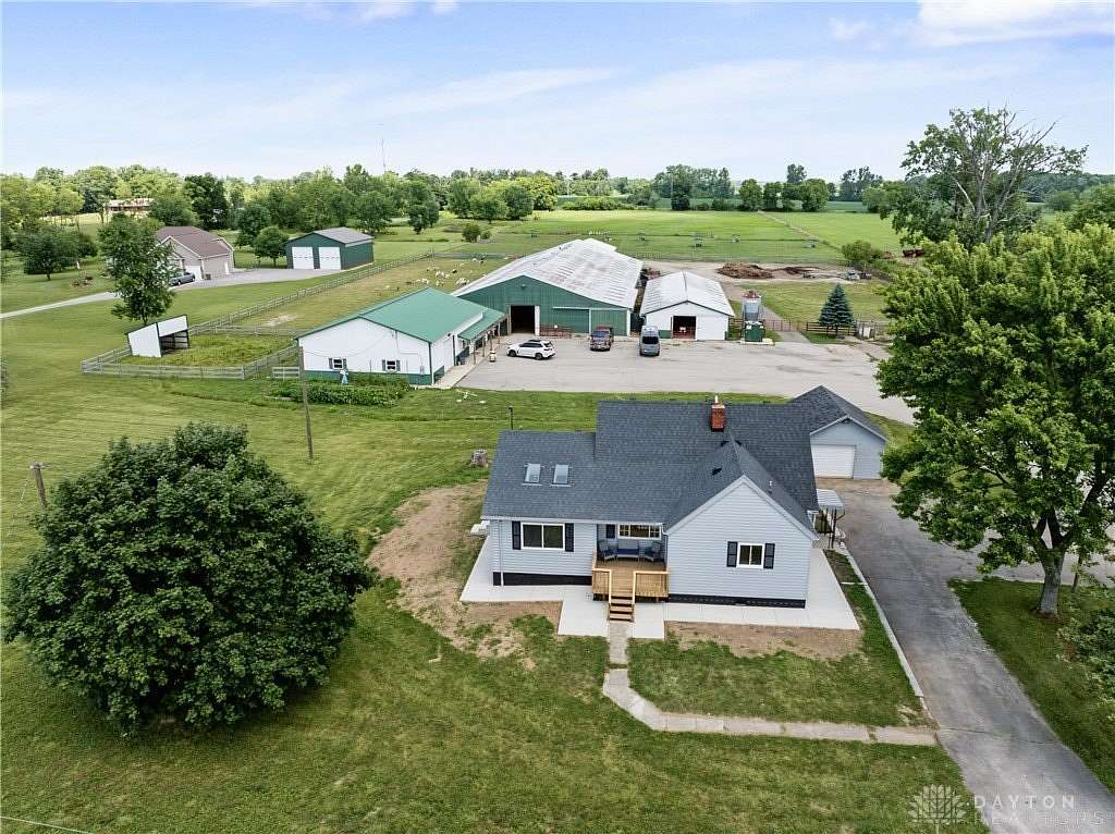 10 Acres of Land with Home for Sale in Tipp City, Ohio