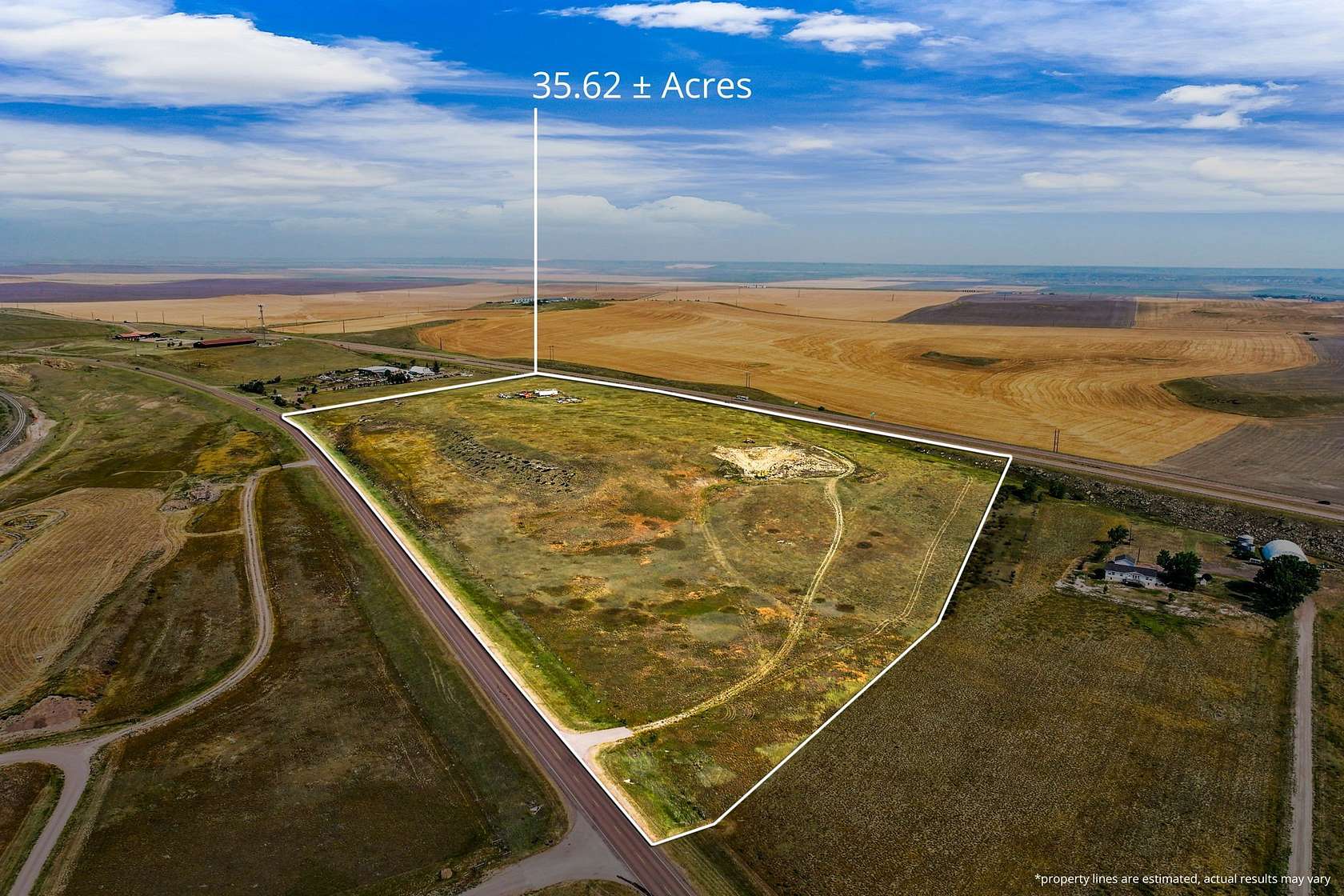 35.6 Acres of Commercial Land for Sale in Great Falls, Montana