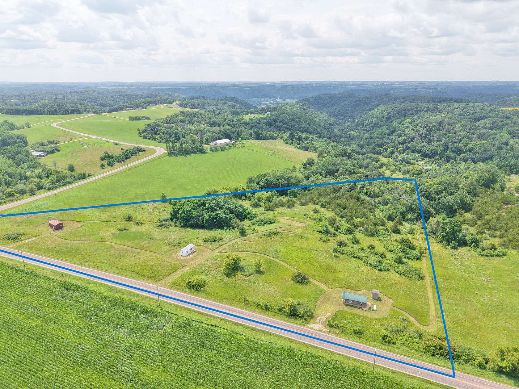 14.3 Acres of Land for Sale in Viola, Wisconsin