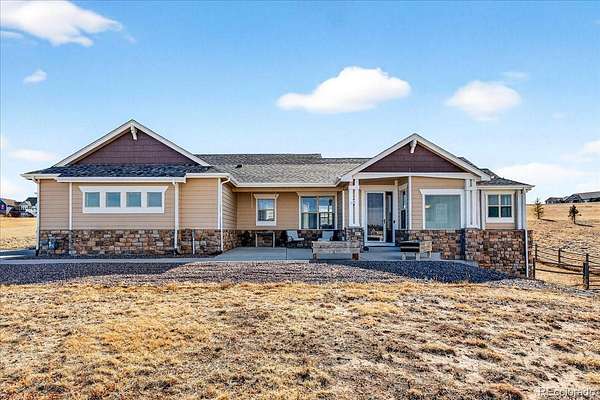 5 Acres of Land with Home for Sale in Elizabeth, Colorado