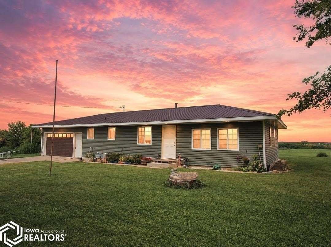 5.49 Acres of Land with Home for Sale in Harper, Iowa