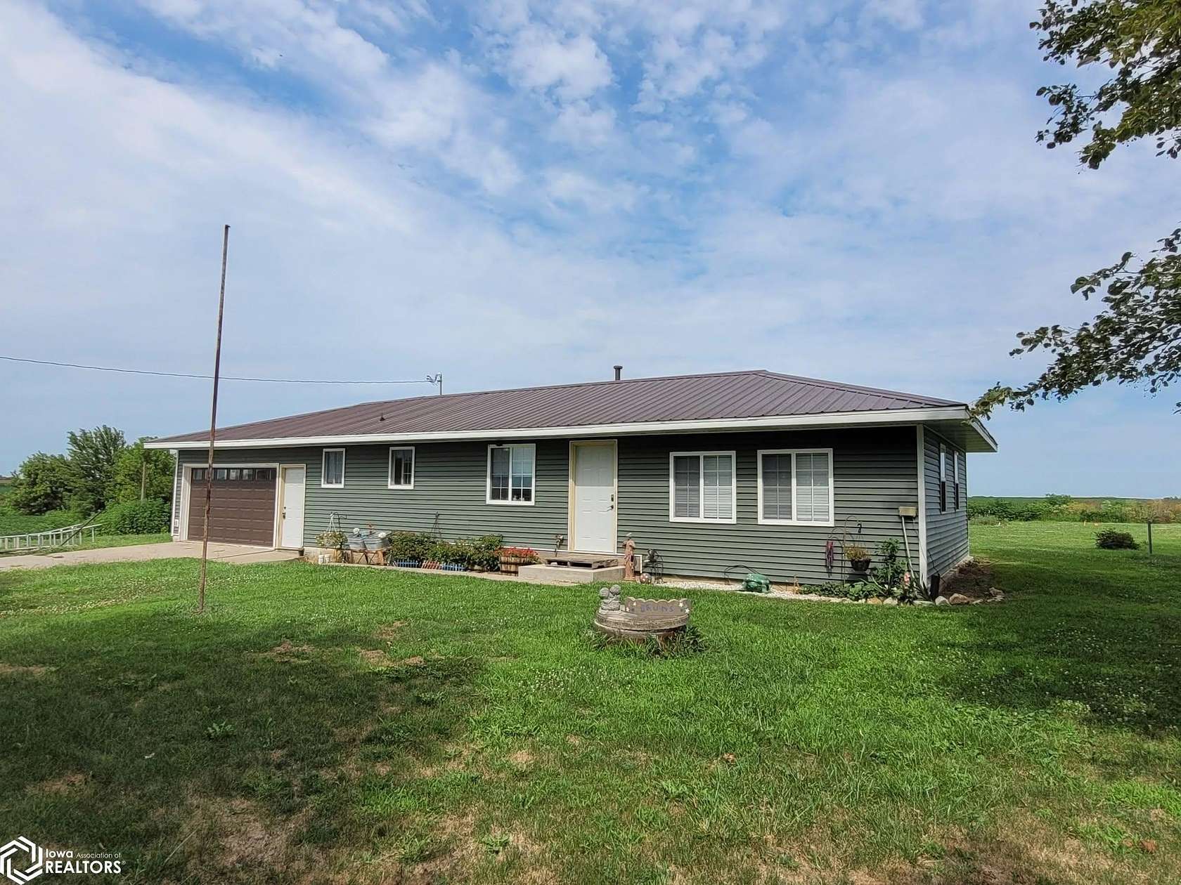 5.49 Acres of Land with Home for Sale in Harper, Iowa