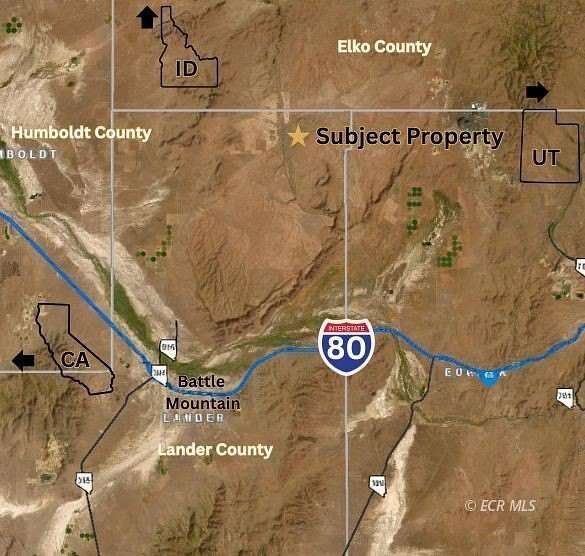 320 Acres of Recreational Land for Sale in Battle Mountain, Nevada