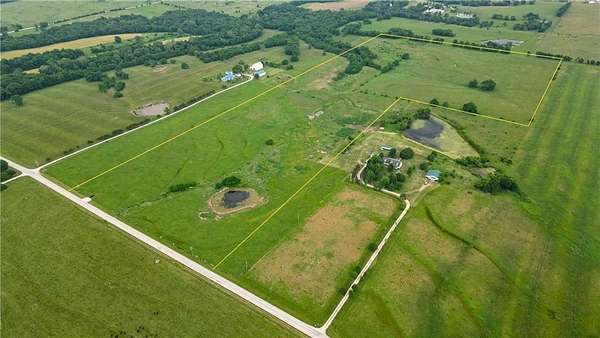 53 Acres of Recreational Land for Sale in Paola, Kansas