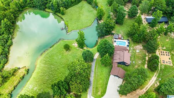 22.5 Acres of Recreational Land with Home for Sale in Piedmont, Alabama