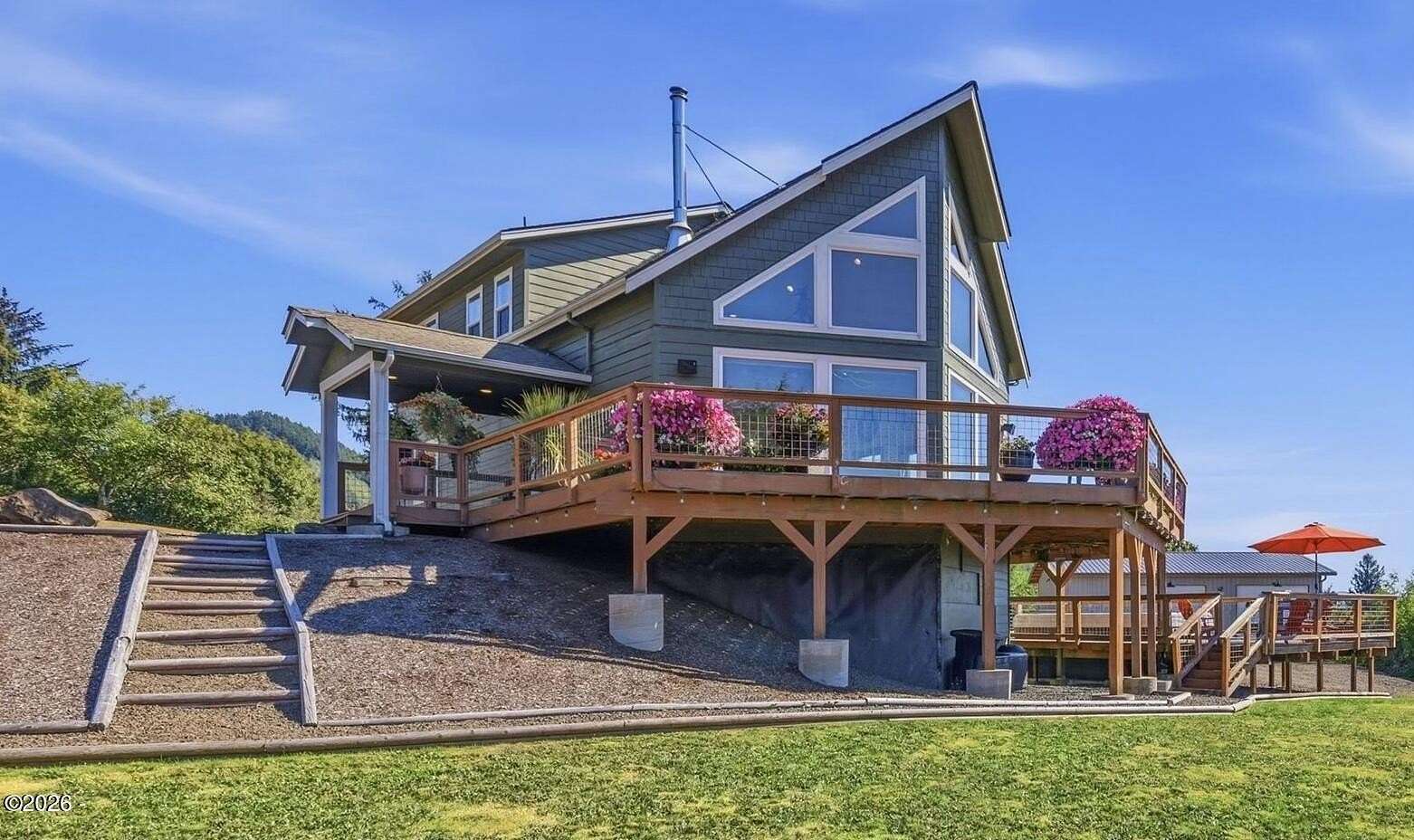 4.2 Acres of Land with Home for Sale in Cloverdale, Oregon