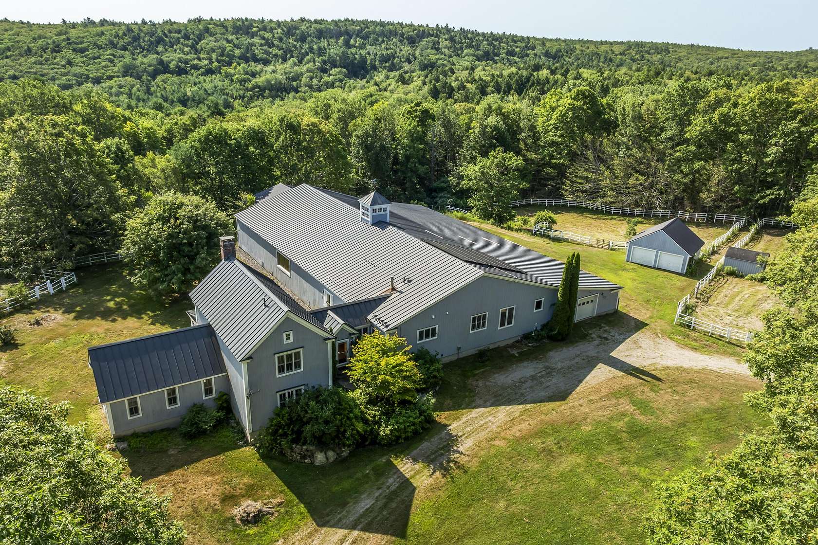 20 Acres of Agricultural Land with Home for Sale in Edgecomb, Maine