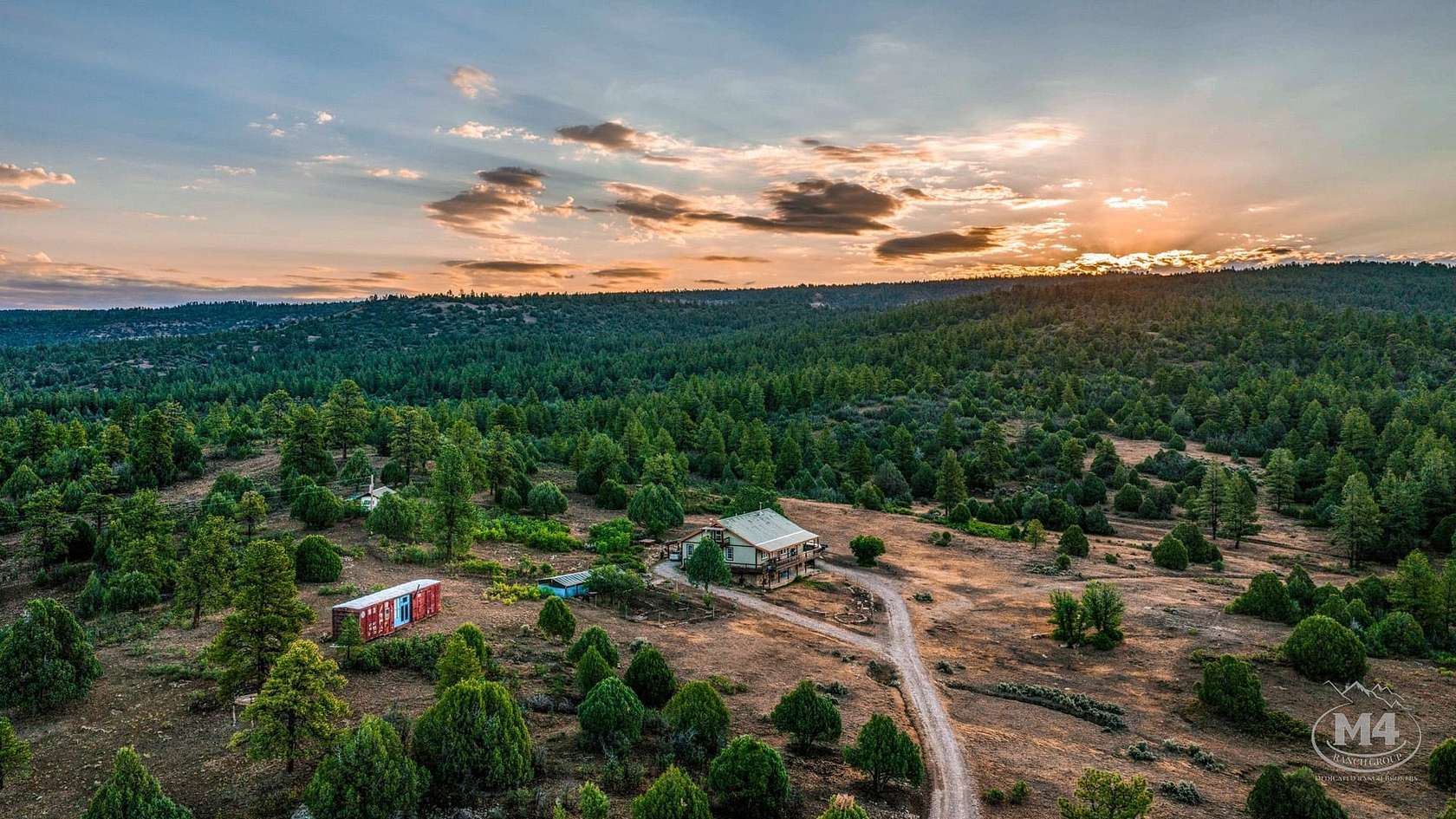 922 Acres of Land with Home for Sale in Chama, New Mexico