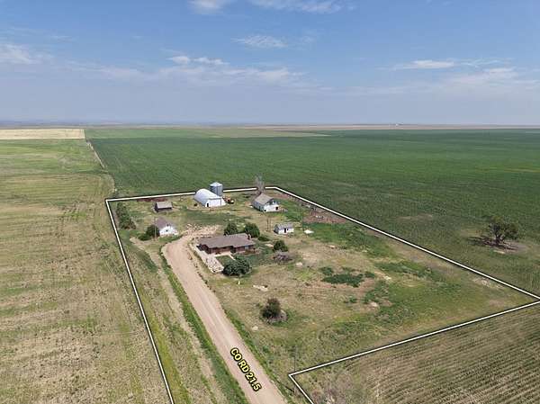 7.4 Acres of Land with Home for Sale in Sedgwick, Colorado