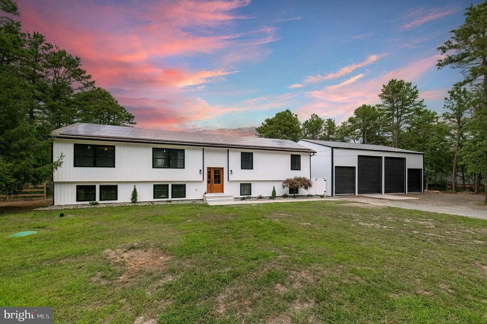 8.74 Acres of Land with Home for Sale in Hammonton, New Jersey