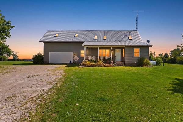 13.8 Acres of Land with Home for Sale in Mechanicsburg, Ohio