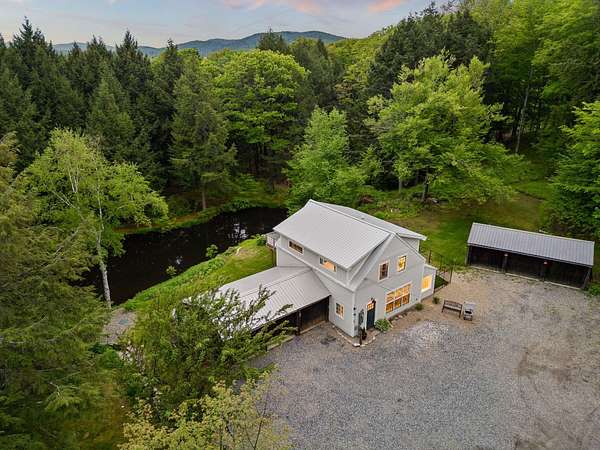 5.15 Acres of Land with Home for Sale in West Windsor Town, Vermont