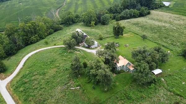 18.3 Acres of Land with Home for Sale in Rome, Indiana