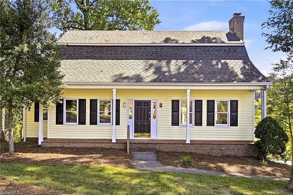 1.5 Acres of Land with Home for Sale in Lewisville, North Carolina