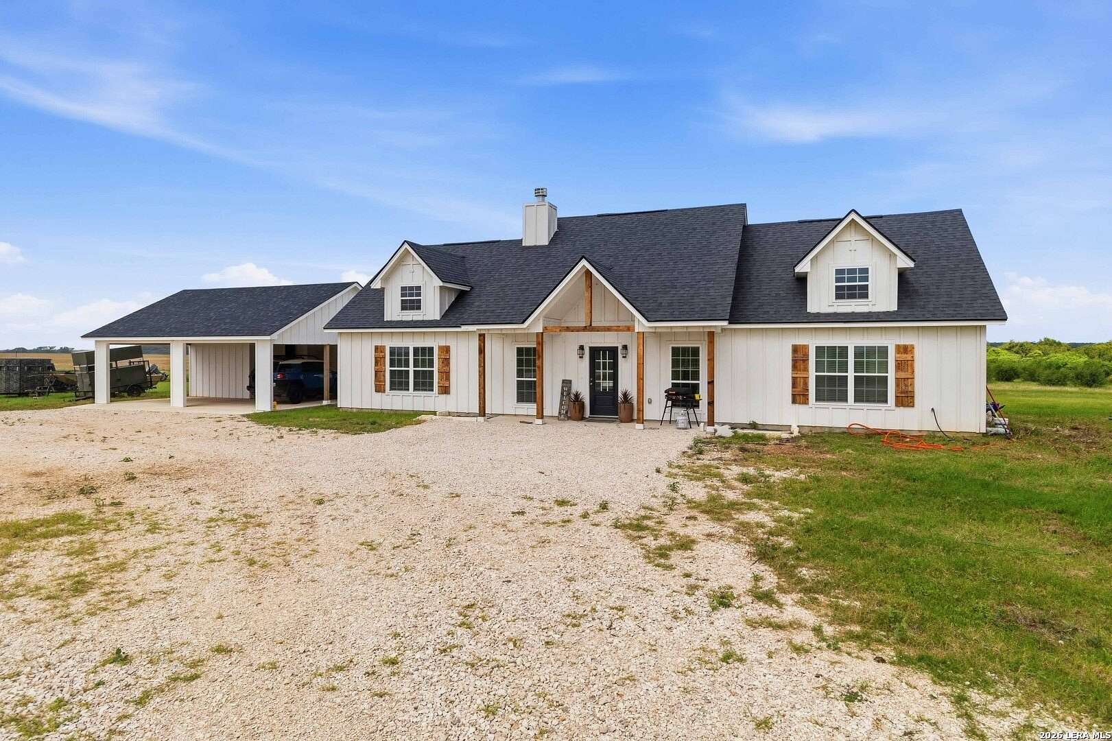 17.5 Acres of Recreational Land with Home for Sale in Sabinal, Texas
