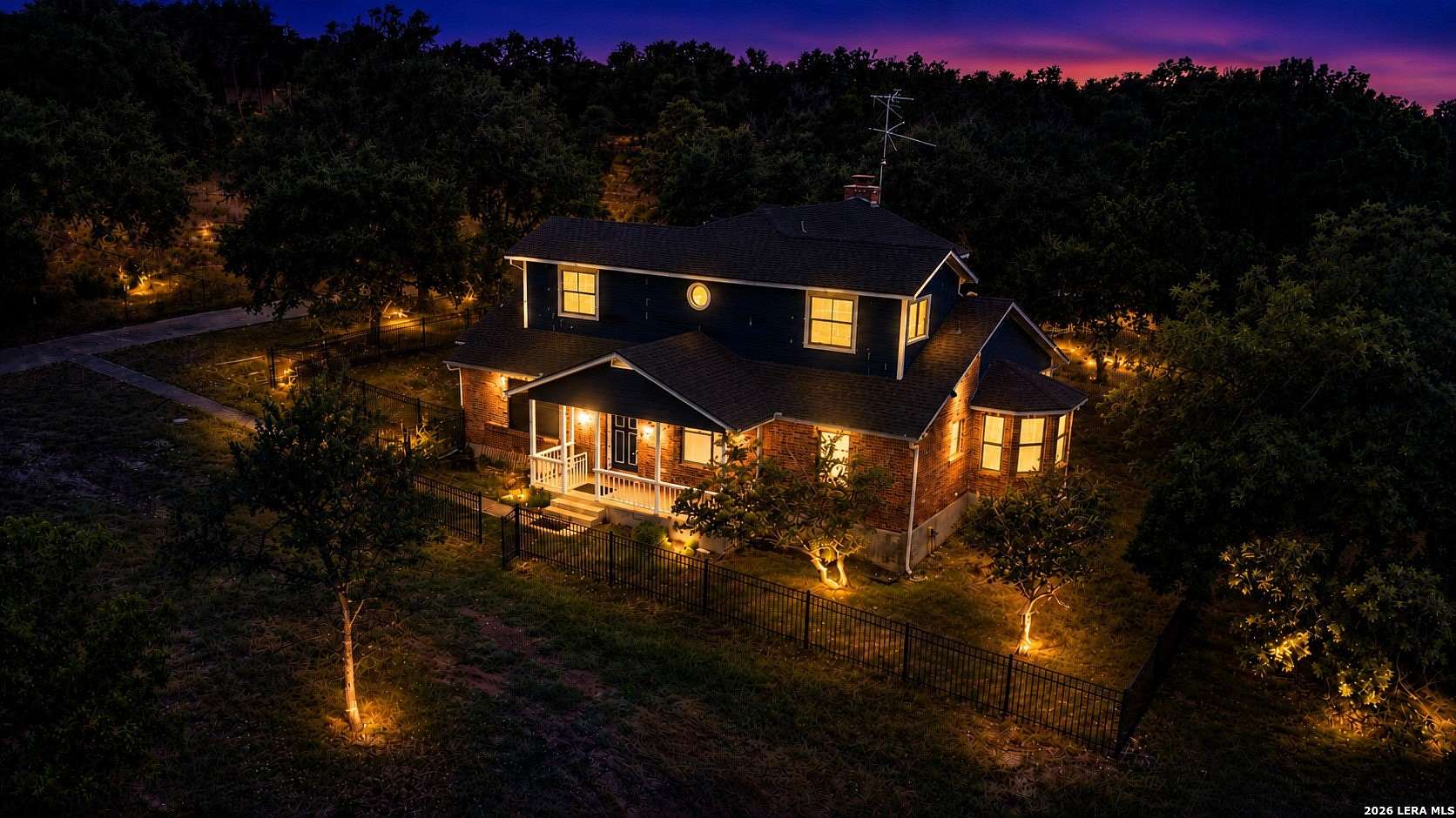 2.33 Acres of Land with Home for Sale in Spring Branch, Texas