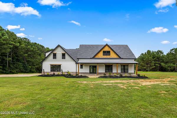 40.6 Acres of Recreational Land with Home for Sale in Amory, Mississippi
