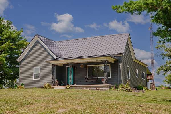 9.35 Acres of Land with Home for Sale in Greenfield, Ohio