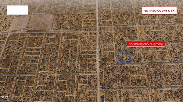 1 Acre of Land for Sale in El Paso, Texas