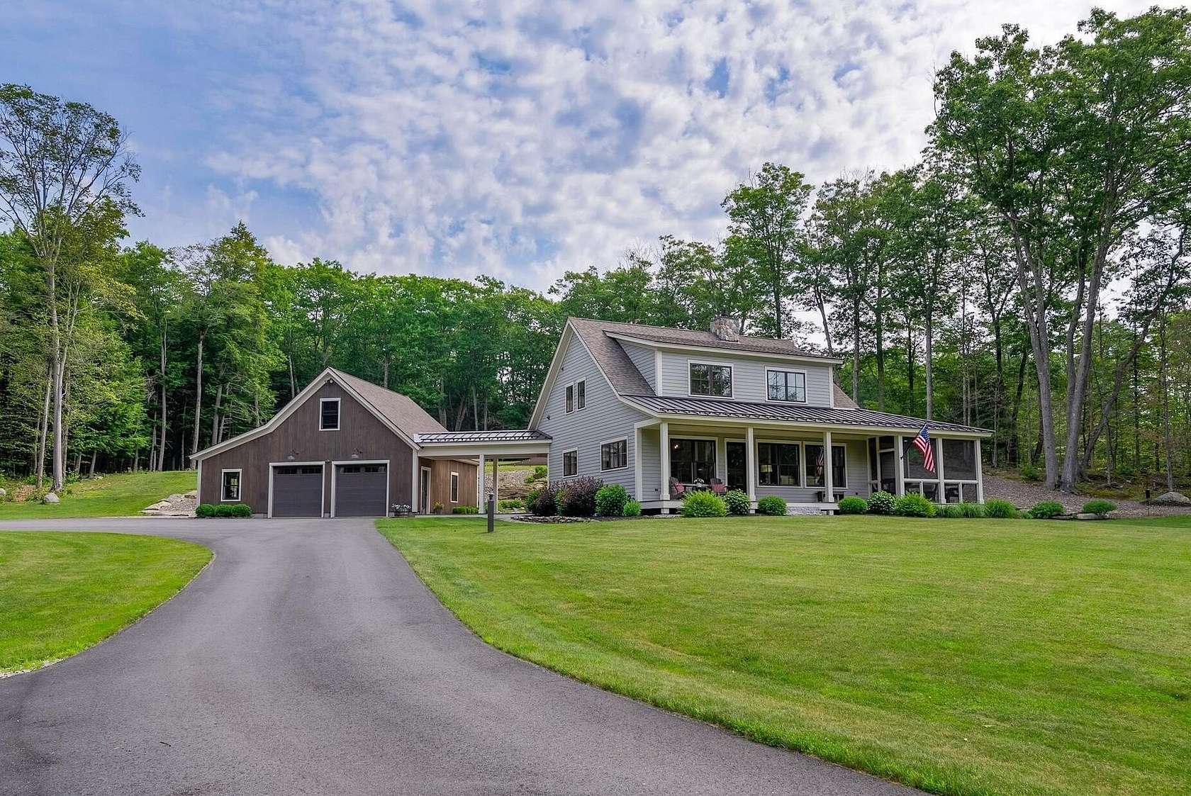 1.75 Acres of Land with Home for Sale in North Yarmouth Town, Maine
