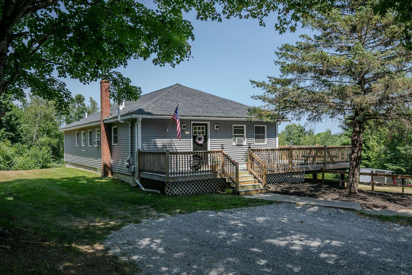 2.58 Acres of Land with Home for Sale in Bowdoin Town, Maine
