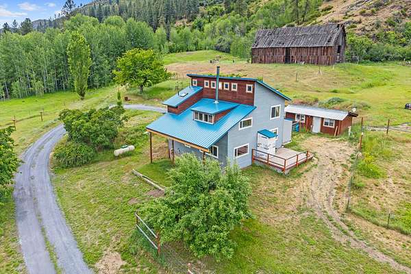 14.6 Acres of Land with Home for Sale in Northport, Washington