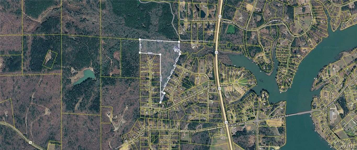 24.7 Acres of Land for Sale in Northport, Alabama