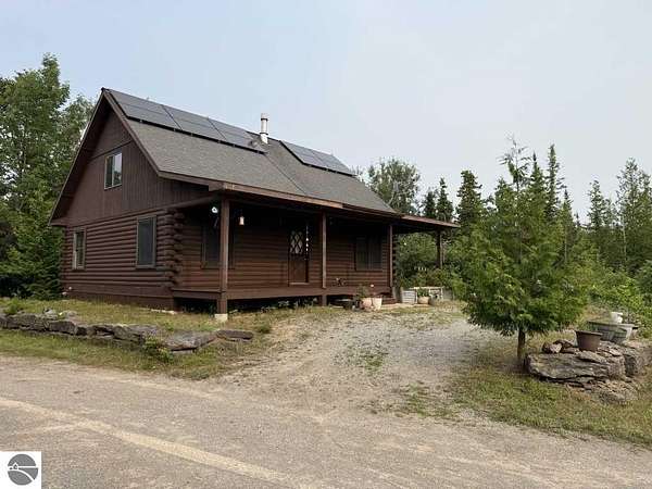 40 Acres of Recreational Land with Home for Sale in Presque Isle, Michigan