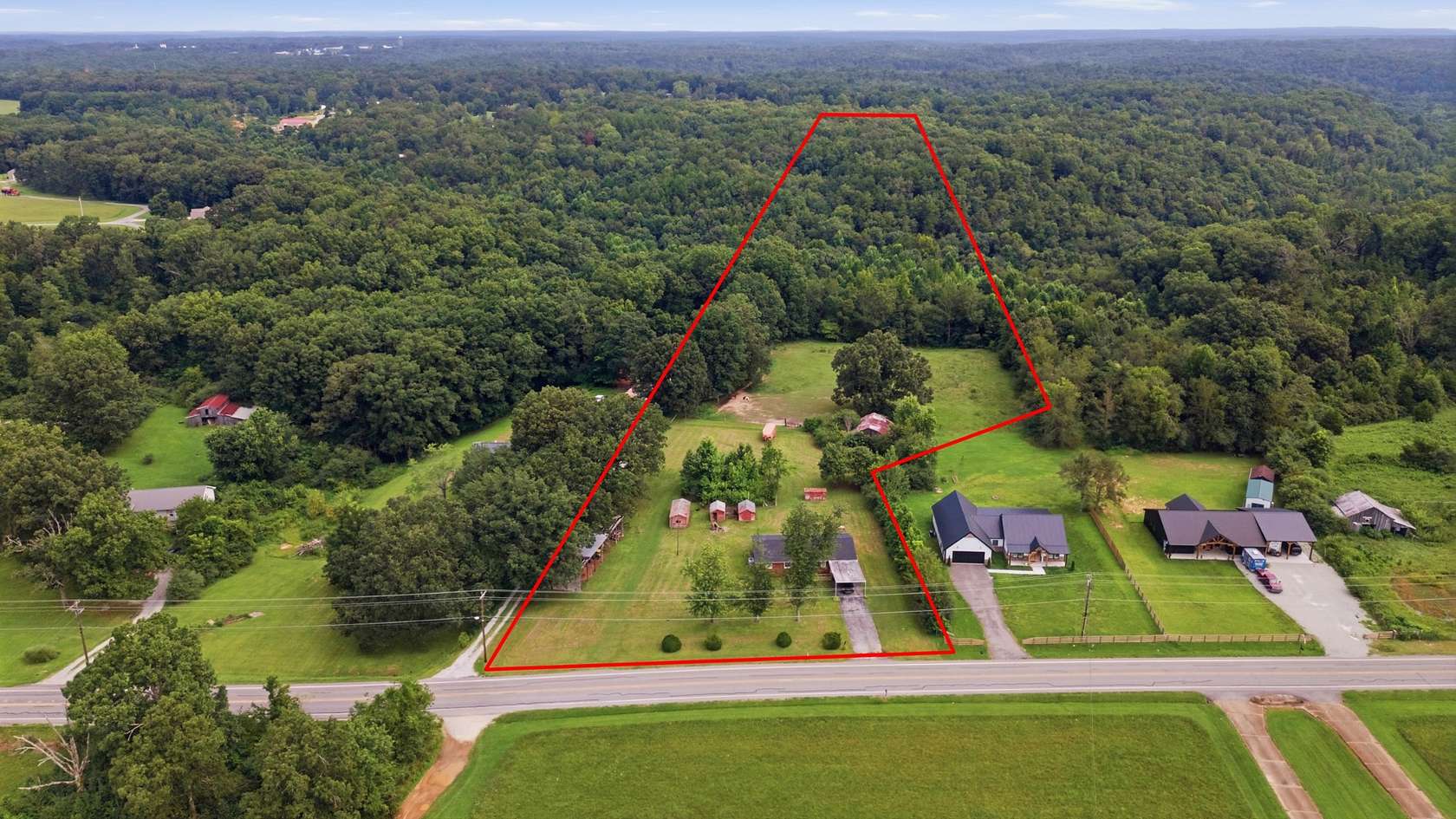 7.5 Acres of Land with Home for Sale in Hohenwald, Tennessee