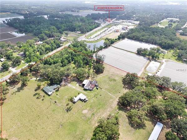 13.4 Acres of Land for Sale in Dover, Florida
