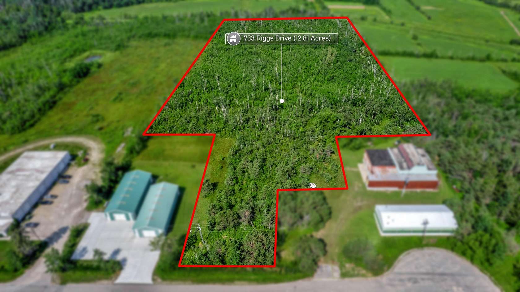 12.8 Acres of Commercial Land for Sale in Cheboygan, Michigan